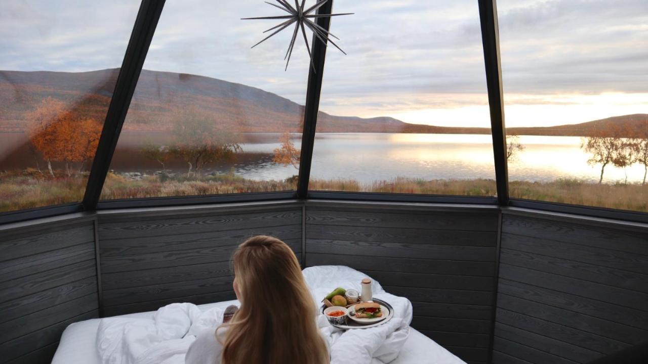 Arctic Land Adventure Glass Igloos Kilpisjärvi Exterior foto